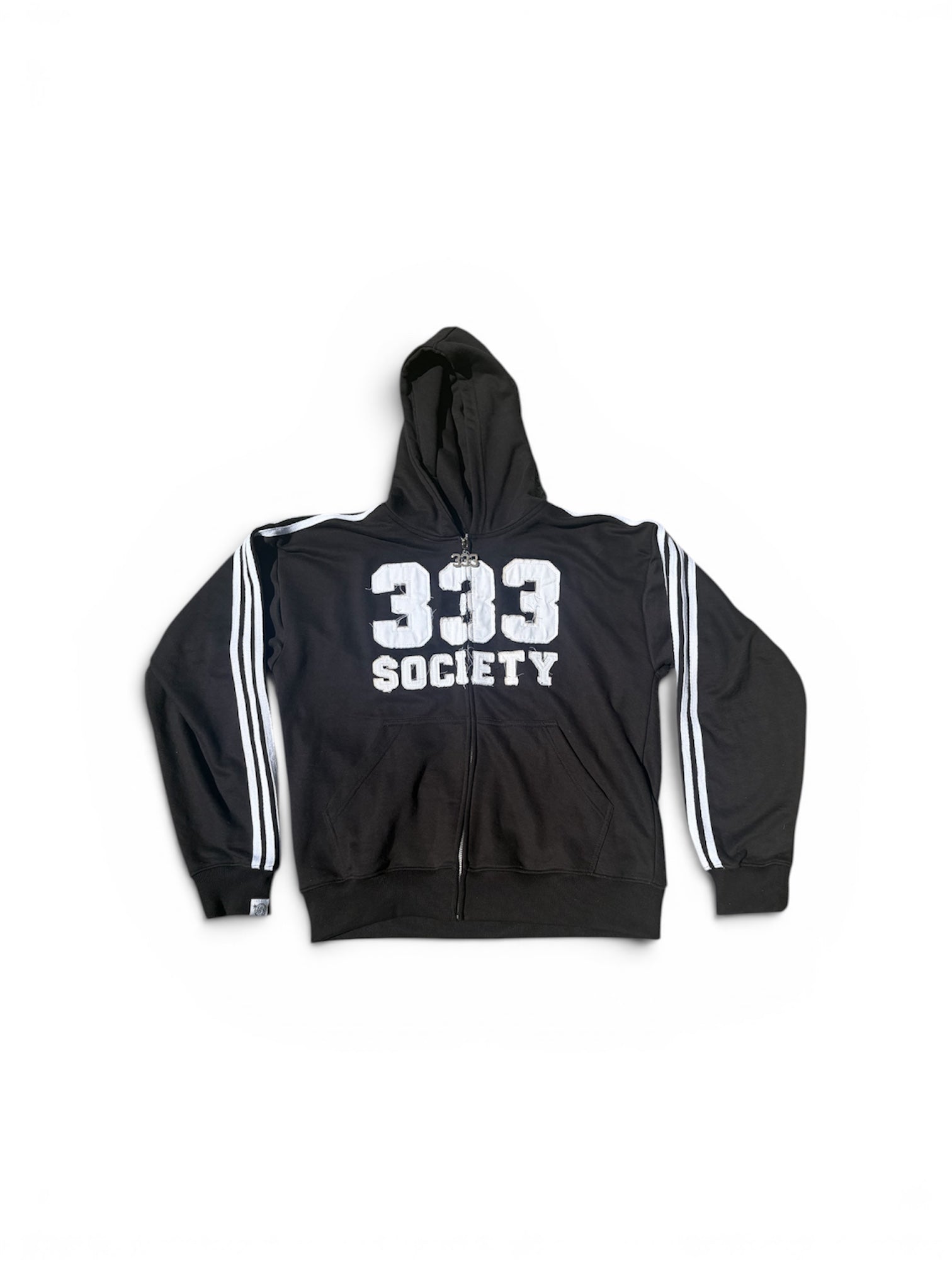 Striped "333 $OCIETY" Jacket