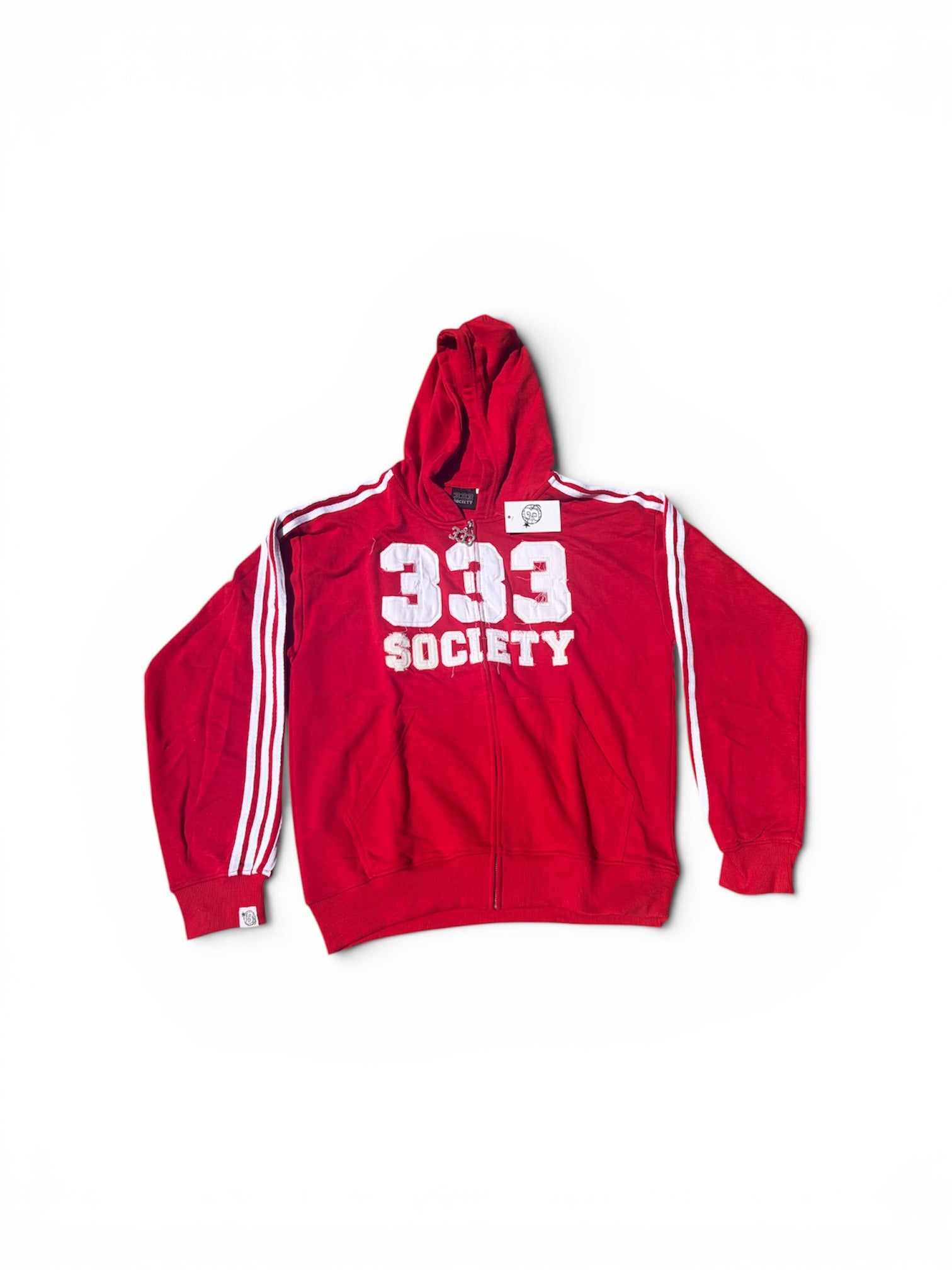 Striped "333 $OCIETY" Jacket
