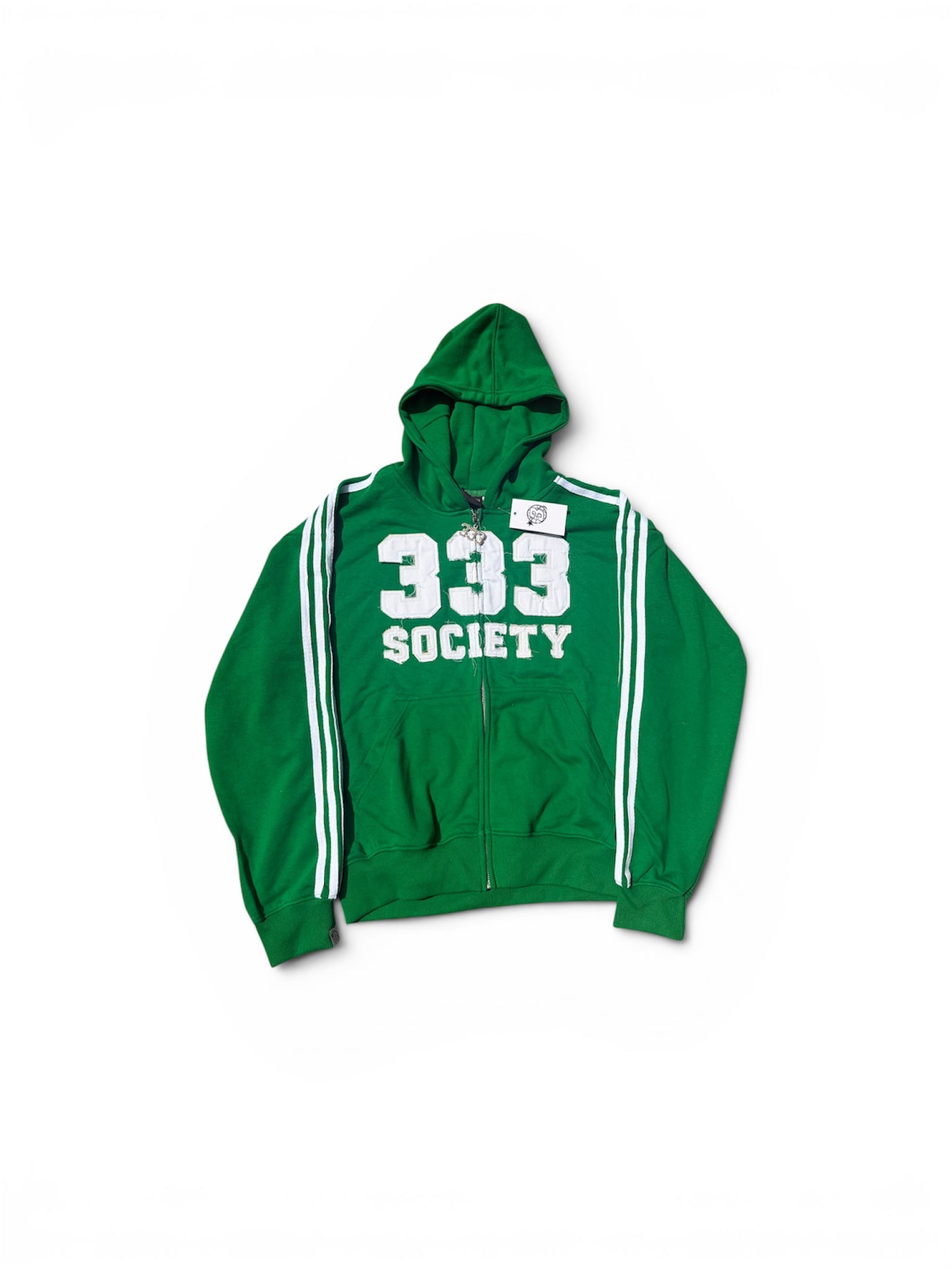 Striped "333 $OCIETY" Jacket